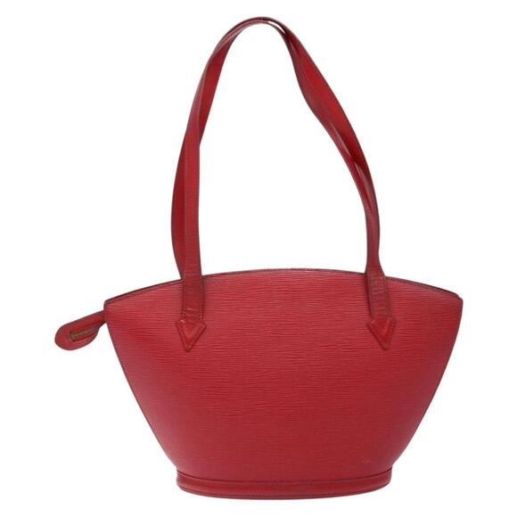 LOUIS VUITTON Epi Saint Jacques Poignees Long Hand Bag Red M52337 - Picture 3 of 13